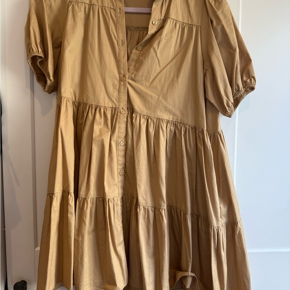 Zara Puff Sleeve Dress